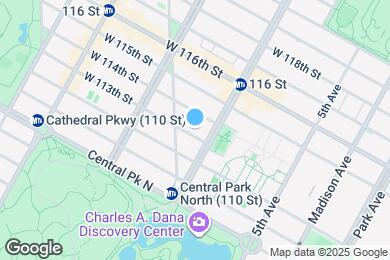 Map image of the property - West 113th Street