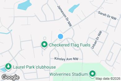 Map image of the property - 619 Harrison Dr NW