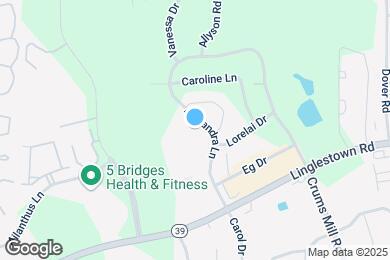 Map image of the property - Blue Ridge Apartments