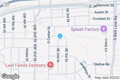 Map image of the property - 514 SE 2nd St