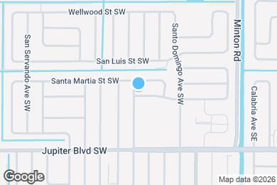 Map image of the property - 417 Saragassa Ave