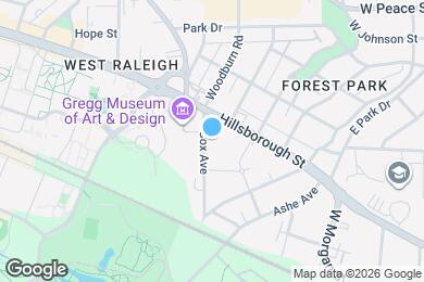 Map image of the property - Hub Raleigh