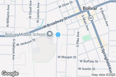 Map image of the property - 308 S Lillian Ave