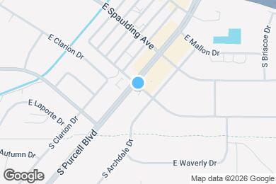 Map image of the property - 302 S Purcell Blvd