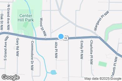 Map image of the property - 2132 Donald Lee Hollowell Pkwy NW