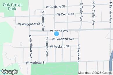 Map image of the property - 1828 W Leafland Ave