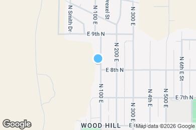 Map image of the property - 825 N 100 E