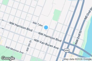 Map image of the property - 428 NW 7th St