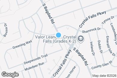 Map image of the property - 1103 Madrone Trail