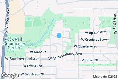 Map image of the property - 1125 W Crestwood Ave
