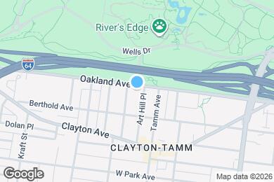 Map image of the property - 6424 Oakland Ave