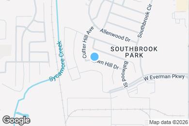 Map image of the property - 421 Fawn Hill Dr