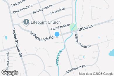 Map image of the property - 846 N Pope Lick Rd