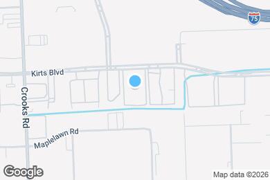Map image of the property - 929 Kirts Blvd