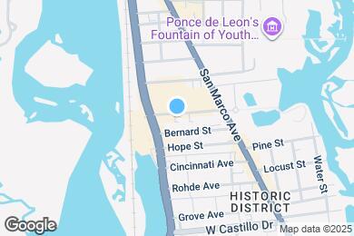 Map image of the property - 25 Old Mission Ave