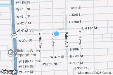 Map image of the property - 27 W 39th Pl
