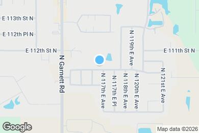 Map image of the property - 11429 E 110th Pl N