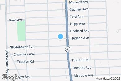 Map image of the property - 7584 Hudson Ave