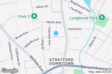 Map image of the property - 1095 Hillside Ave