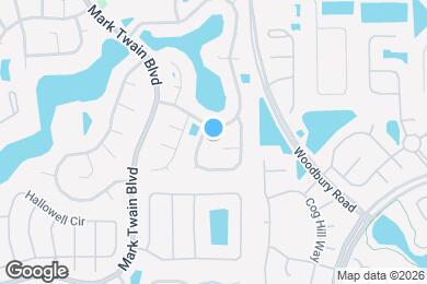 Map image of the property - 12805 Cane Pole Ct