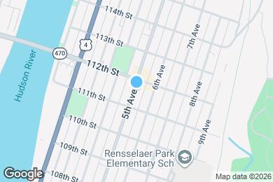 Map image of the property - 460 5th Ave