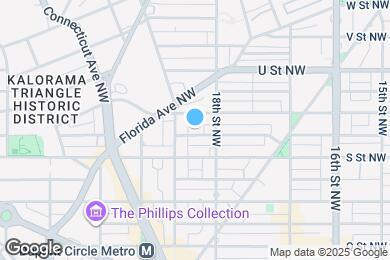 Map image of the property - 1827 Swann St NW