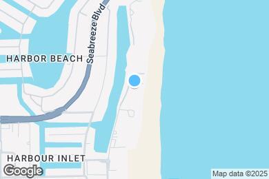 Map image of the property - 1604 S Ocean Ln