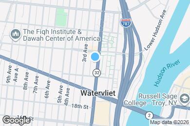 Map image of the property - 2127 2nd Ave