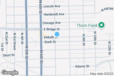 Map image of the property - 1407 N 7th St