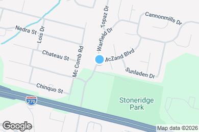 Map image of the property - 2490 McZand Blvd