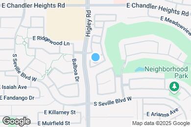Map image of the property - 3234 E Sports Dr