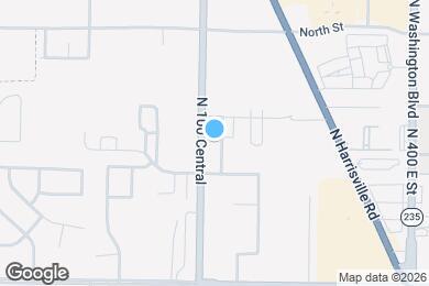 Map image of the property - 203 N Pingree Ave
