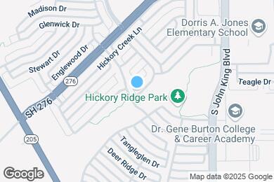 Map image of the property - 1610 Cliffbrook Dr