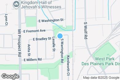 Map image of the property - 508 S Warrington Rd