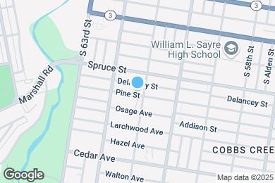 Map image of the property - 6111 Pine St