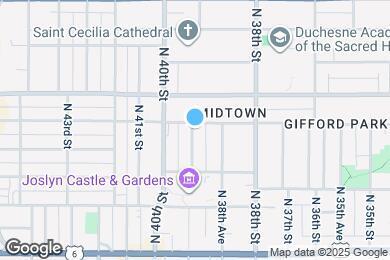 Map image of the property - 441 N 39th St