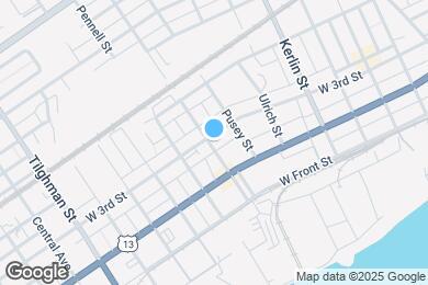 Map image of the property - 921 W 3rd St