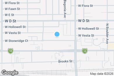 Map image of the property - 1210 W Stoneridge Ct