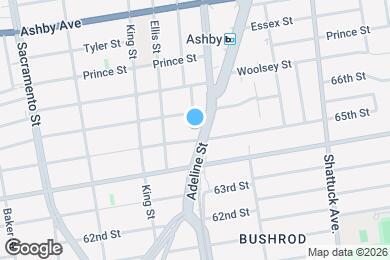 Map image of the property - 3228 Adeline LLC