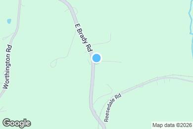 Map image of the property - 718 East Brady Rd
