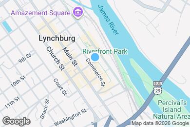 Map image of the property - 1200 Commerce St