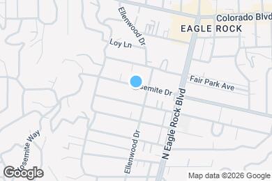 Map image of the property - 2318 Yosemite Dr