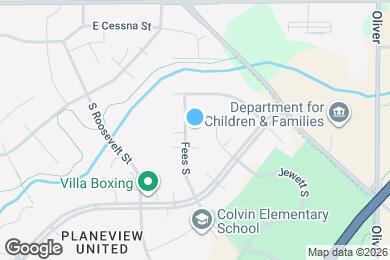 Map image of the property - 2620 Fees S