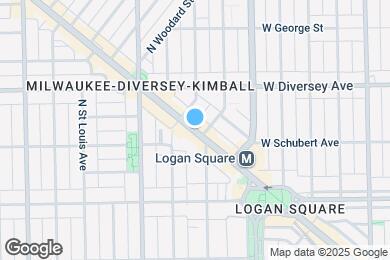 Map image of the property - 2718 N Milwaukee Ave