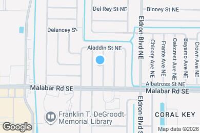 Map image of the property - 154 Anderson Ave NE