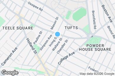 Map image of the property - 87 Irving St
