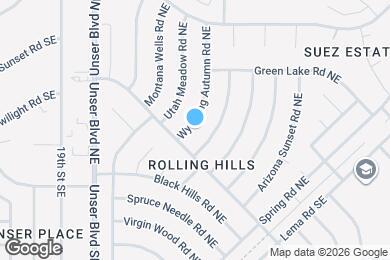 Map image of the property - 86 Wyoming Autumn Rd NE