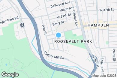 Map image of the property - 3551 Buena Vista Ave