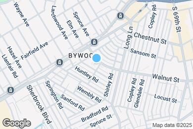 Map image of the property - 7250 Walnut St