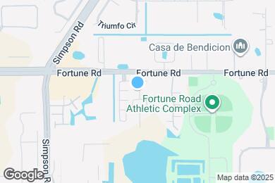 Map image of the property - 1208 La Fortuna Blvd